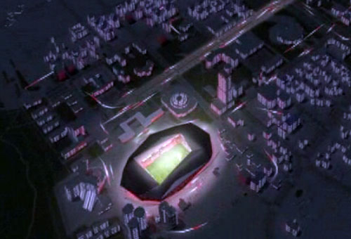 Stadiumi i ri si harta e Shqipris 4s10