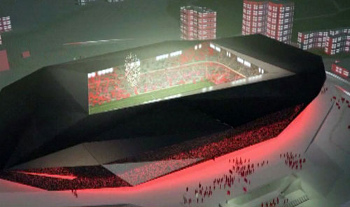 Stadiumi i ri si harta e Shqipris 6s10