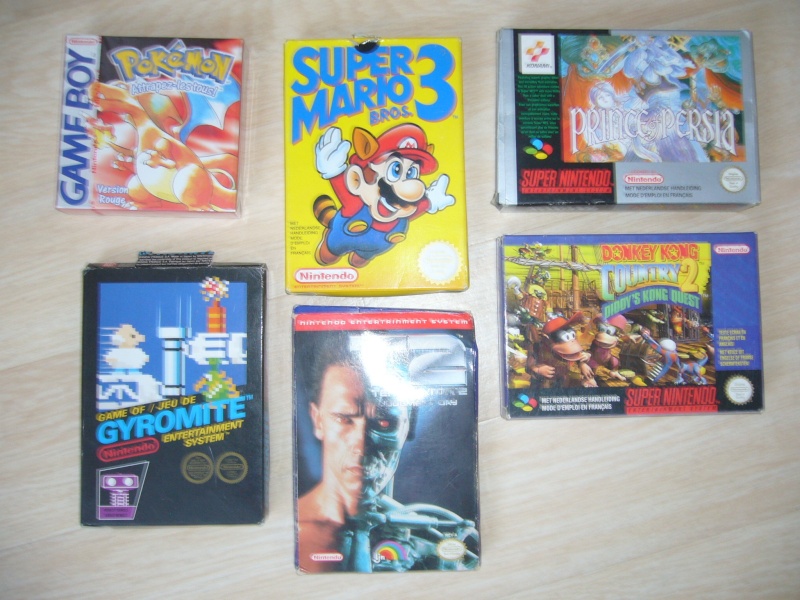 [Est] puis [vente] Jeux MD,NES,SNES,PS1 P1010810