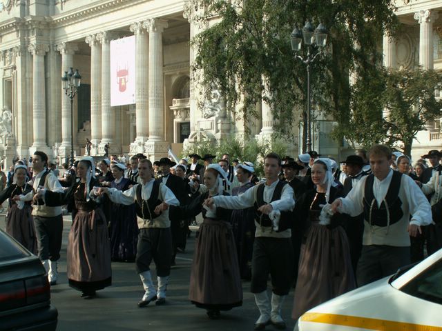 la parade des celtes à la télévision Pict6216