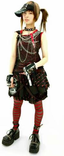 "Dark" fashion: gothic, festish, punk, induslolis. - Page 4 Indust11