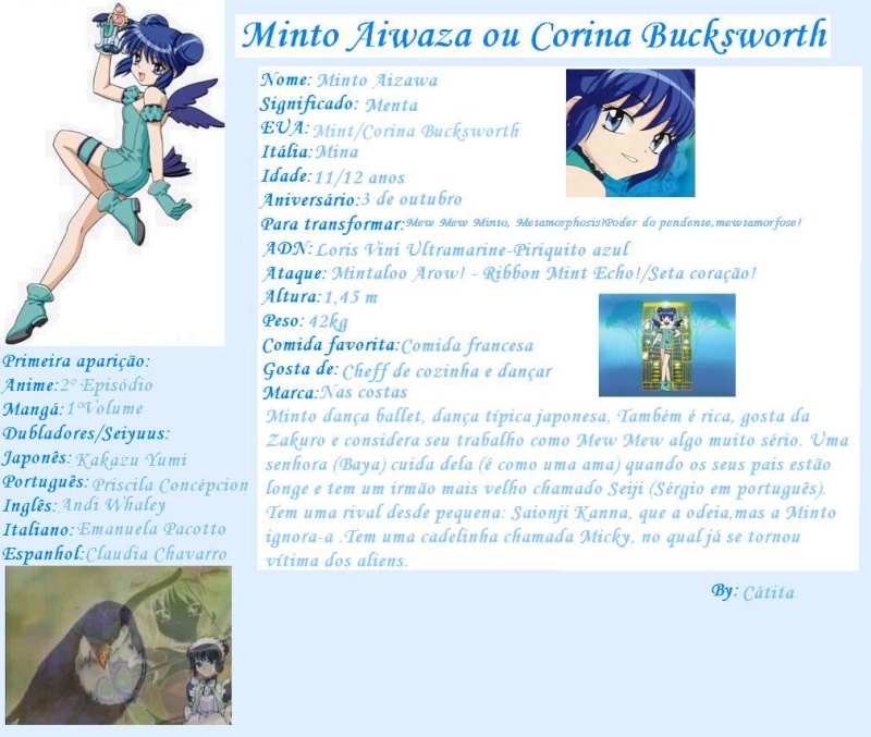 Minto Aizawa(Tokyo mew mew)Corina Buckwotth(Mew mew power) Mewmew14