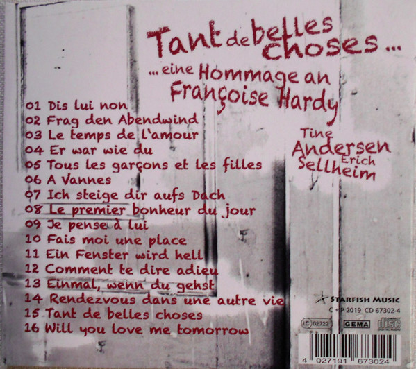 Tine Andersen, Erich Sellheim – Tant De Belles Choses.... eine Hommage R-158210