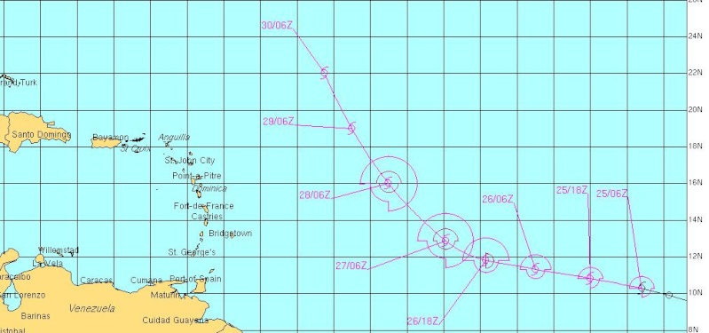 Tempete tropicale KAREN 1211