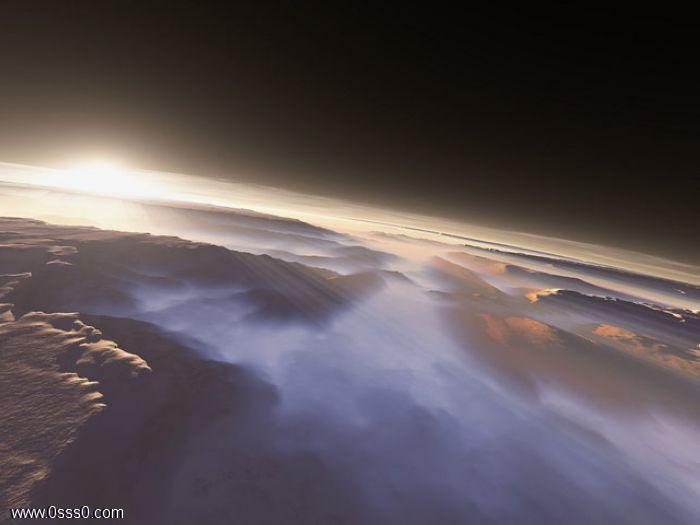 صور رائعة لكوكب المريخ اثناء الصباح Ojn65710
