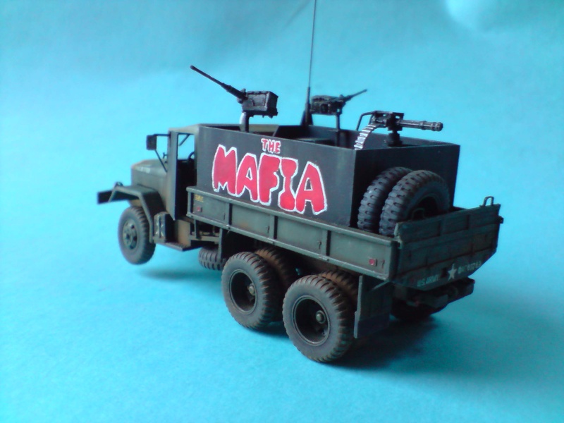 THE MAFIA gun truck nam conversion ACADEMY 1/72° Mafia310