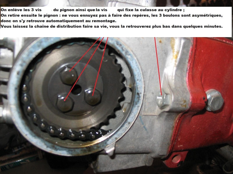 démontage et remontage d'un haut moteur 0511