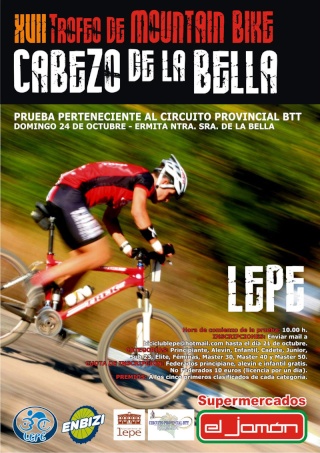 XVII Trofeo MTB Cabezo de la Bella (Lepe) Cartel12