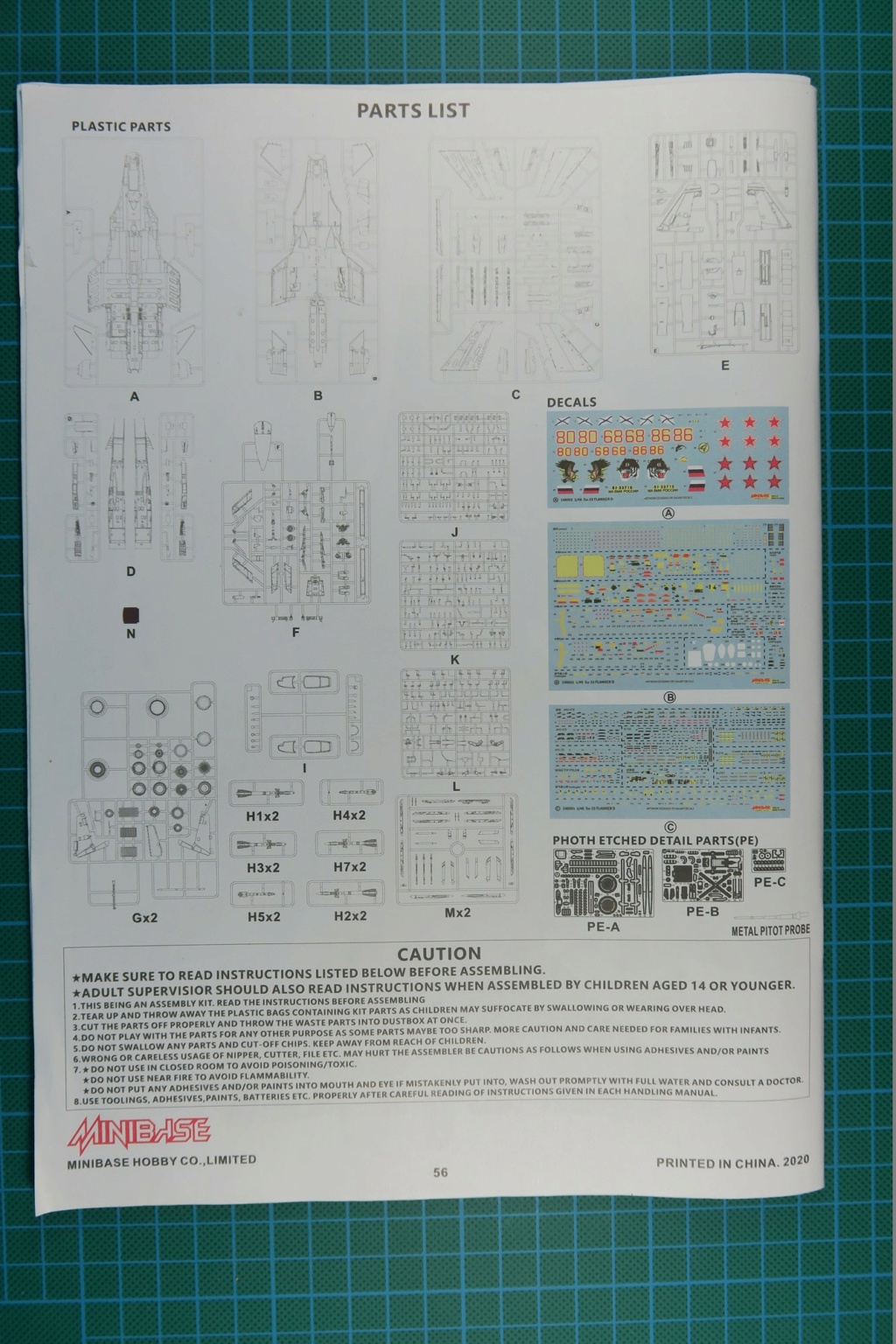 [MINIBASE] 1/48 - Sukhoi Su-33 FLANKER D    Img_2343