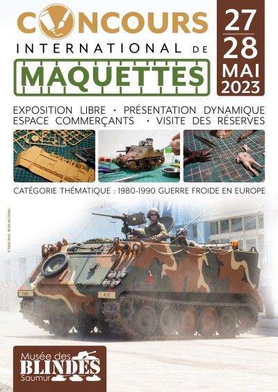  Exposition : Concours International de Maquettes 2023 à Saumur Ccm20210