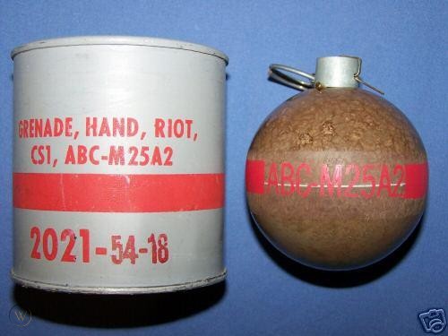 M25 Riot Control Hand Grenade Us-m2512