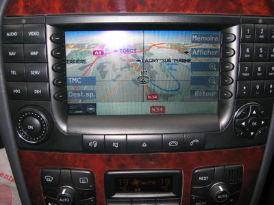 Mercedes DVD navigation command APS 2008/2009 version 9 W5656212