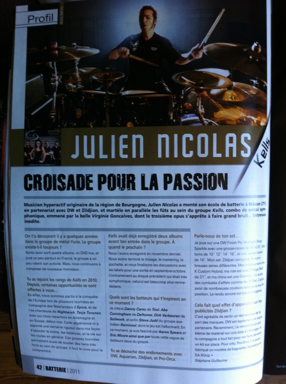 Julien Nicolas nouveau batteur de Kells - Page 2 Ju-bat13