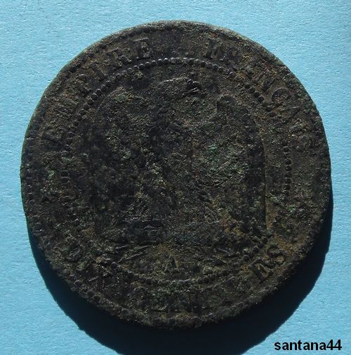 Dix centimes Napolon III Monna310