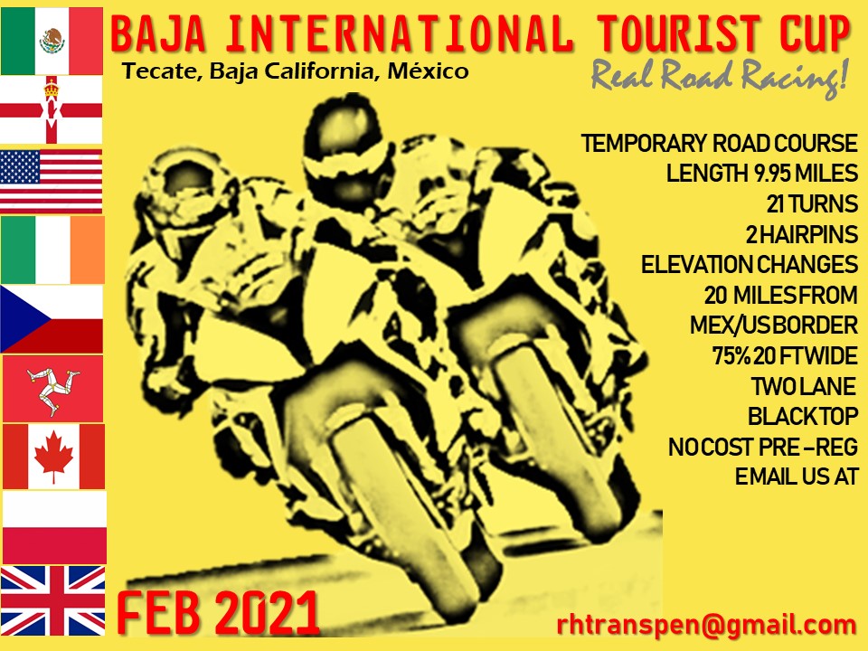 RACING - [Road Racing] Baja International Tourist Cup 2021 Mex110