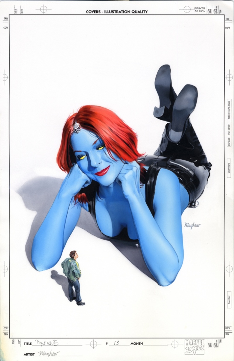 MYSTIQUE Legendary scale bust Mystiq11