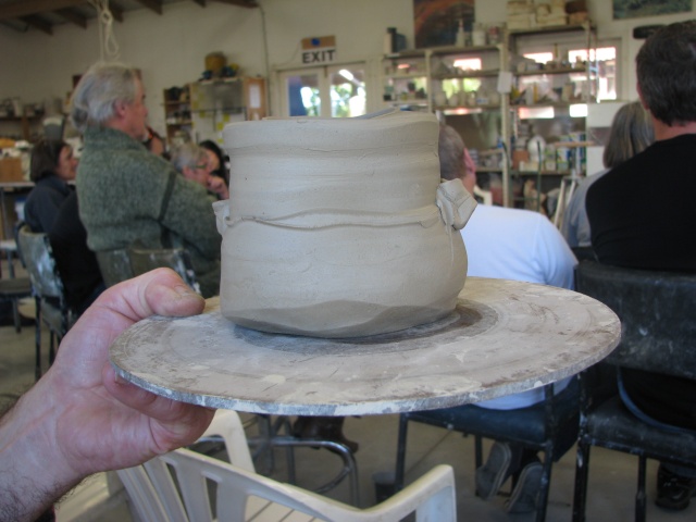 Pics of Chester Nealie pots from his workshop June 2010 Cheste14