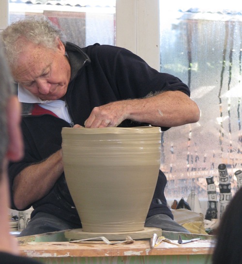 Pics of Chester Nealie pots from his workshop June 2010 Cheste16