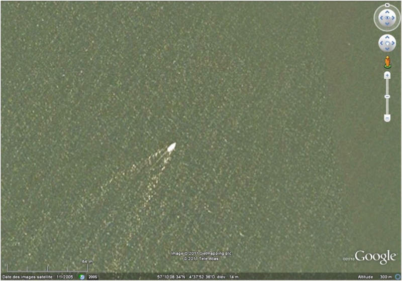 Le monstre du Loch Ness repéré sur Google Earth Ness10