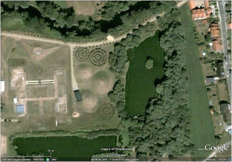 Antiquités romaines sous l'oeil de Google Earth - Page 2 Rein10