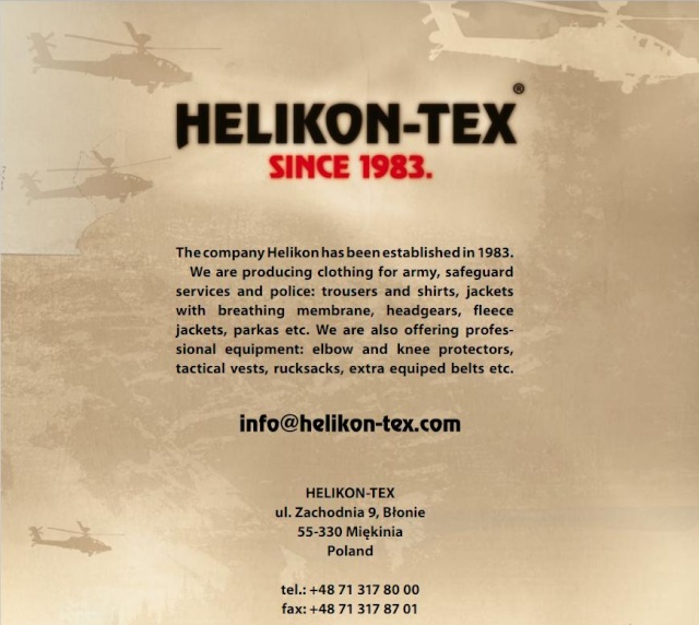 Equipamiento "Helikon.Tex!" Heliko10