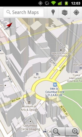 Google Maps v6.0.0 (toutes versions Androïd) Zxyv410