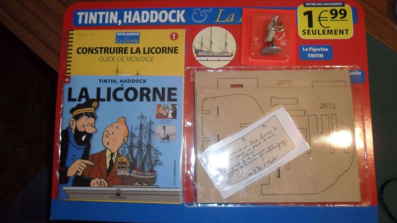  collection hachette "Tintin, Haddock et la Licorne"  2011 11042111
