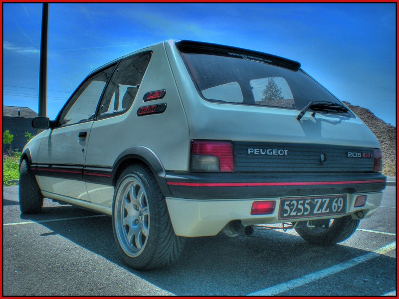 [GTI1800] 205 GTI 1L9 Blanc Meije AM88  3710