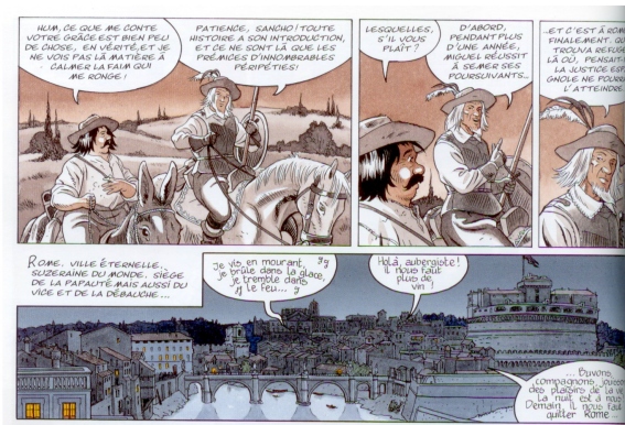 Venanzi et la BD historique Hidalg11