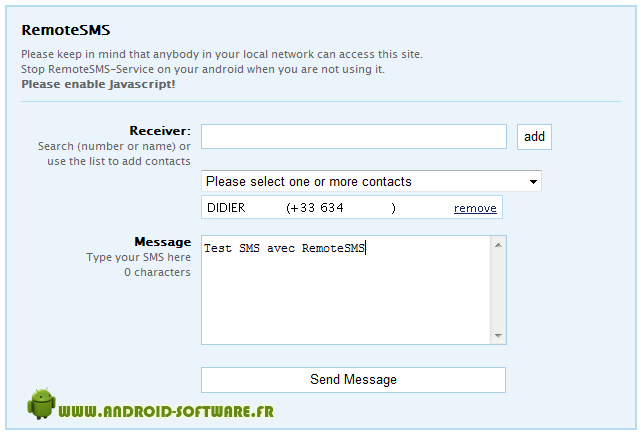 [SOFT] Remote sms [Gratuit/Payant] Remote13