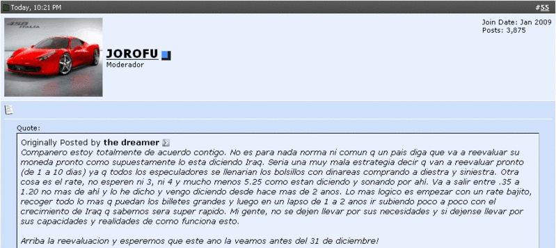 THE DREAMER CONFIRMA LO Q HEMOS ESTADO DICIENDO SOBRE EL PUMPER DE JAMES MENDEZ AKA JORUFO !!! Scre1460