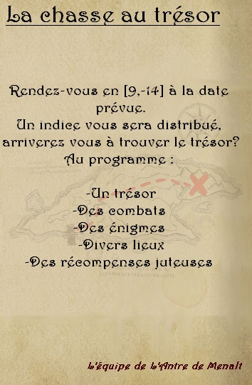 [Event] La chasse au trésor !! Affich10