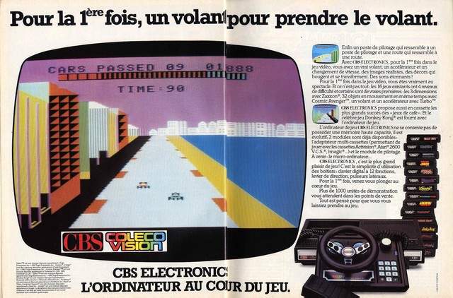 [Test] Turbo Module de pilotage sur Coleco Pub_th10