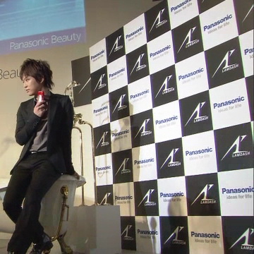 Kamenashi at a Panasonic event & chosen for a new CM 0002ec11