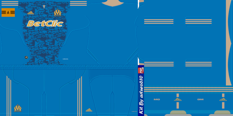 Olympique de Marseille 11/12 Kit ( by arturo610 ) Pb11