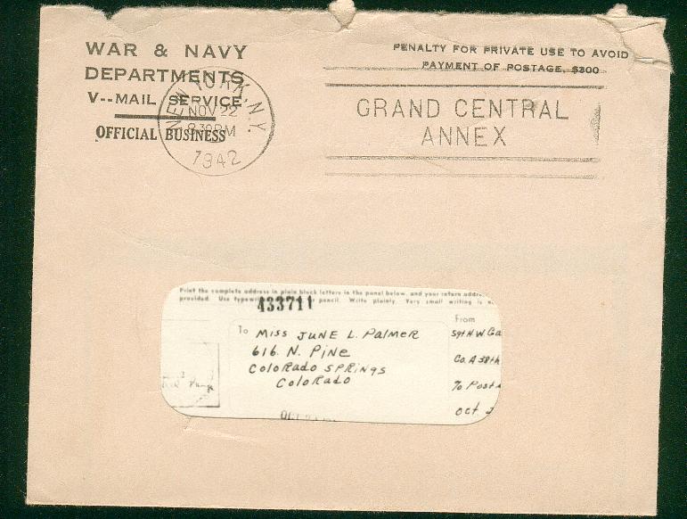 V-MAIL transport courrier V-mail10