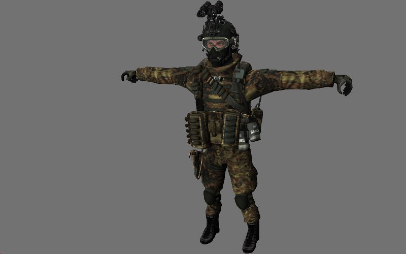 MW2 Elite factions  pack ( 14 camo + 6 models of players ) 1144