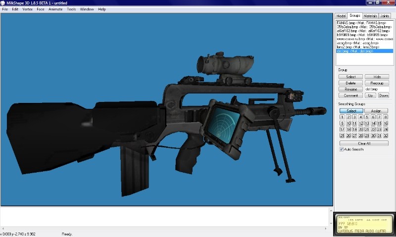 MW2 Famas + Camo + HB + Attachment (P_,V_,W_ Models) 126