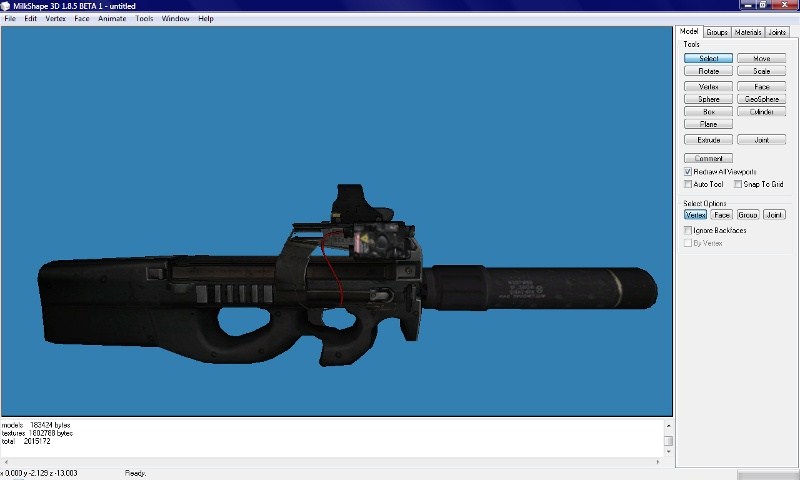 MW2 P-90 Attachment + Silencer + Camo pack (P_ and W_ MODEL) (100%)  142