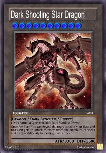 Dark Shooting Star Dragon Dsdd11