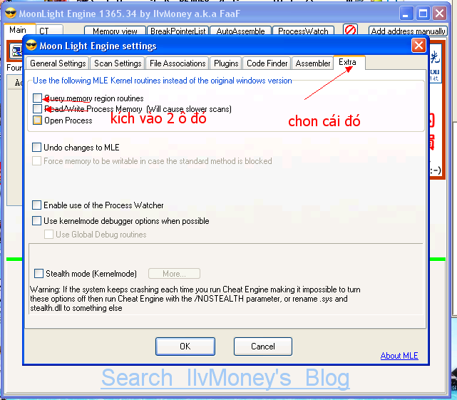 MLE Scan màu chử + Bypass Xtrap All Version Mle_810