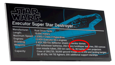 Lego Star Wars - 10221 - Super Star Destroyer UCS Gaffe_10