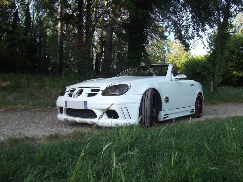 (Juin 2011) Le Mercedes SLK X'trem White 13ok10