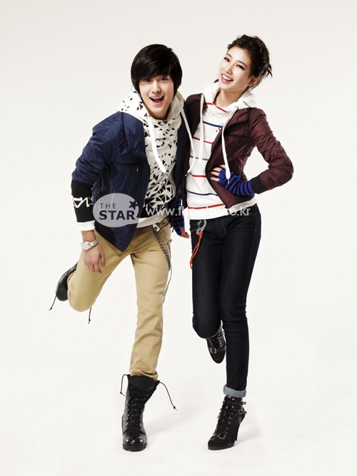 Kim Bum and miss A for EDWIN 20100810