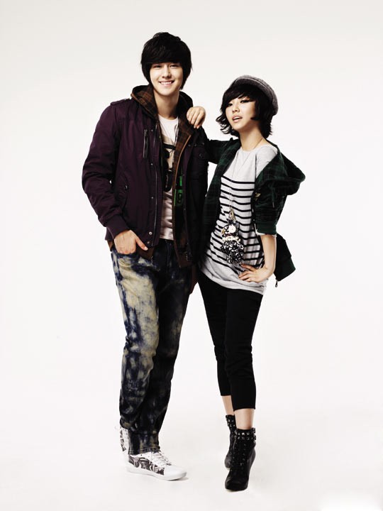 Kim Bum and miss A for EDWIN 20100812