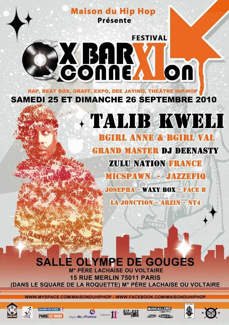 FESTIVAL XBAR CONNEXION - TALIB KWELI + LA JONCTION ... Recto-13