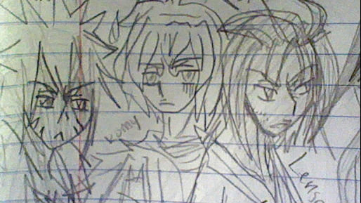 Random Art - Own Setches ( Guys from Manga )  38344_10