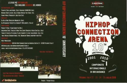 HipHop Connection Arena 10th Anniversary 2010 cover Hhc10d10