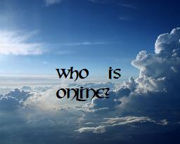 Wer ist online?