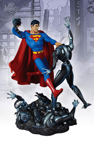 SUPERMAN VS. BRAINIAC Statue   Sup_di10